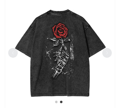 Oversized Rose Tee