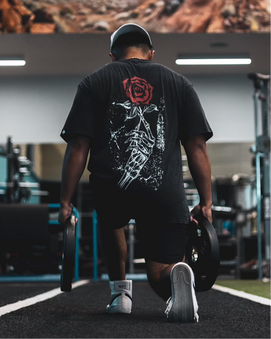 Oversized Rose Tee